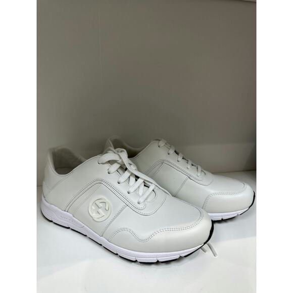Gucci White Leather Sneakers - Size 37, Brand New with Box & Dustbag - Picture 1 of 7